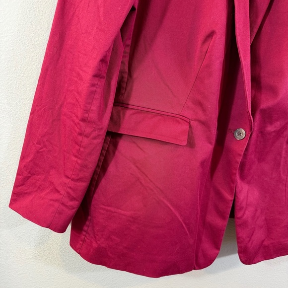 Wildfang Essential Tux Blazer Size 1X Mulberry Holiday 2024 Collection - Picture 3 of 15